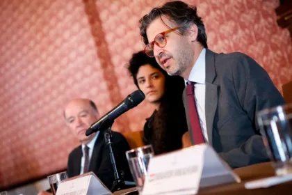 Durante el acto de presentación, el viceministro de Relaciones Exteriores, Mauricio Jaramillo, destacó que esta designación es mucho más que un reconocimiento protocolario: es una oportunidad para la inmersión en la historia literaria india, en su diversidad cultural y en el poder de la palabra como una herramienta de encuentro entre pueblos - Foto: Cancillería