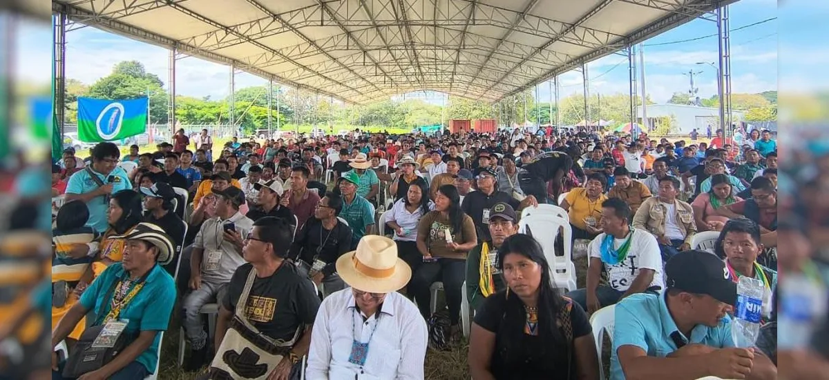 En el marco del congreso, la Confederación Nacional de los Pueblos de la Gran Nación Emberá, CONNPEC, rechazó públicamente cualquier forma de violencia o utilización de menores de edad en escenarios de riesgo - Foto: Secretaría Distrital de Gobierno