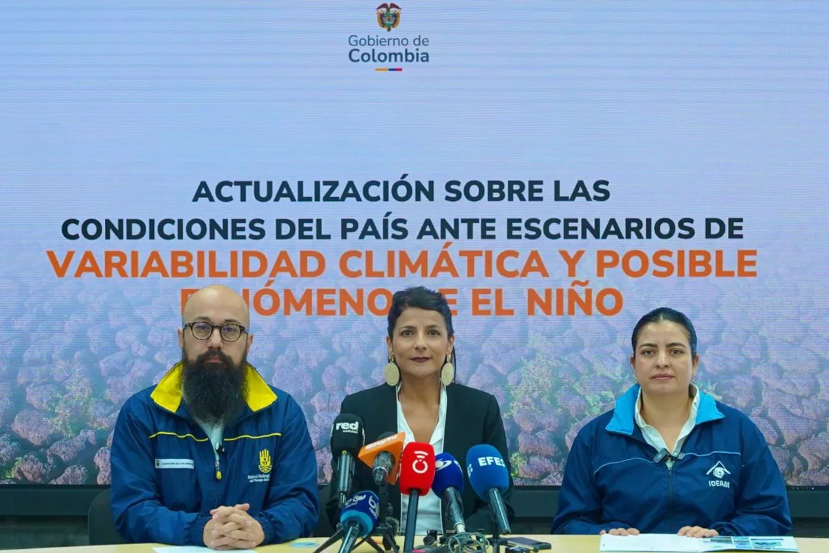 El director de la UNGRD, Carlos Carrillo, hizo un llamado a activar planes de contingencia y fortalecer medidas preventivas frente a posibles sequías, desabastecimiento de agua y presión sobre el sistema energético nacional - Foto: UNGRD