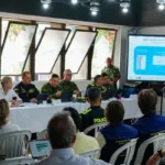 La gobernadora del departamento aseguró que existen plenas garantías de orden público para la realización de las elecciones. Además, informó que más de ocho mil integrantes de la Policía Nacional y del Ejército Nacional estarán desplegados en el territorio para custodiar las urnas y proteger a los votantes, jurados y funcionarios electorales - Foto: Gobernación del Valle