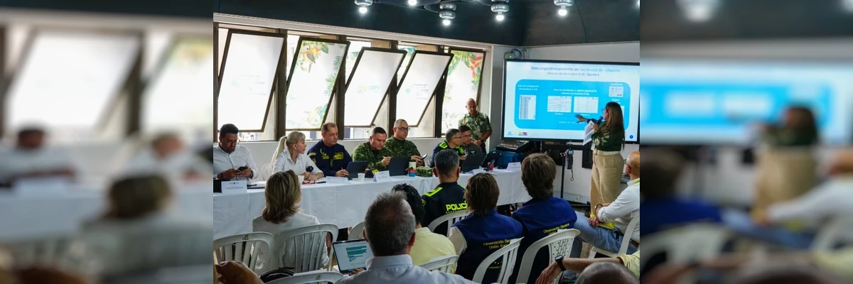 La gobernadora del departamento aseguró que existen plenas garantías de orden público para la realización de las elecciones. Además, informó que más de ocho mil integrantes de la Policía Nacional y del Ejército Nacional estarán desplegados en el territorio para custodiar las urnas y proteger a los votantes, jurados y funcionarios electorales - Foto: Gobernación del Valle
