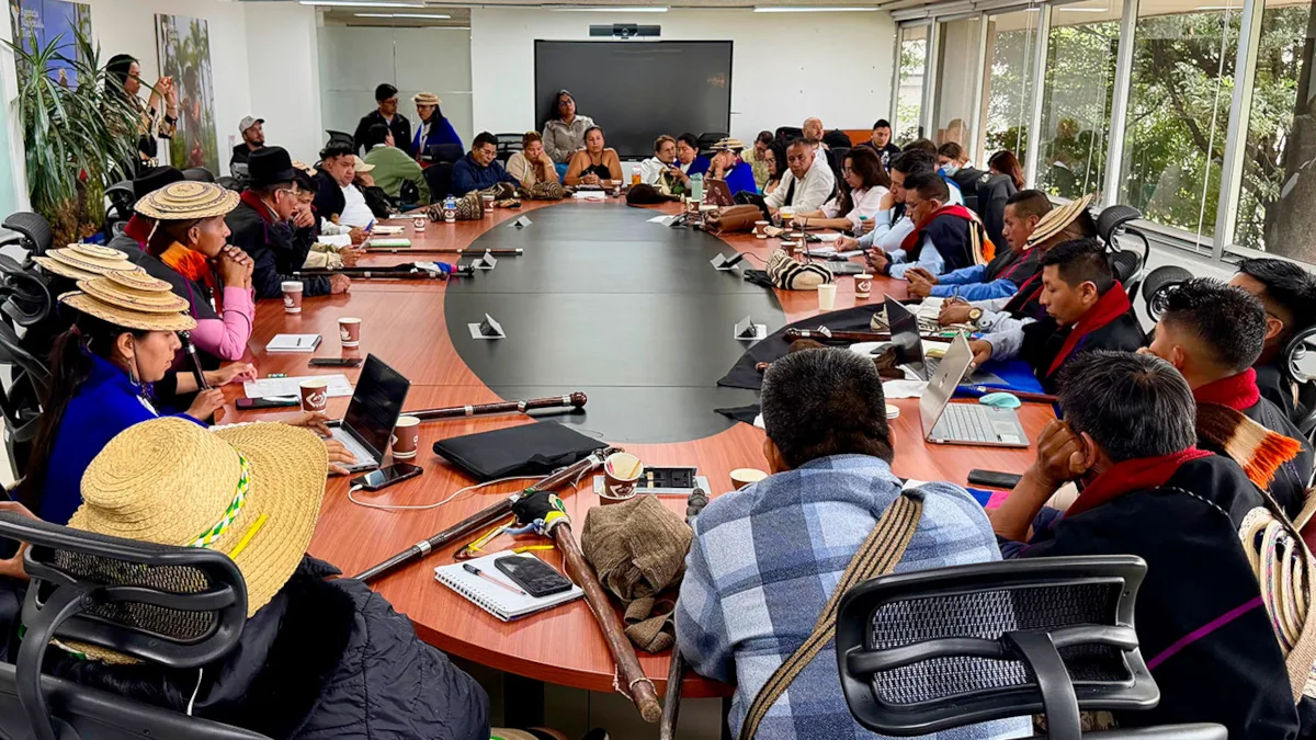 Las negociaciones tuvieron como eje central el cumplimiento de compromisos previamente adquiridos por el Estado colombiano con estas comunidades indígenas, particularmente en materia de formalización de predios, ampliación de resguardos y adquisición de nuevas tierras para garantizar los derechos territoriales de los pueblos ancestrales - Foto: Agencia Nacional de Tierras