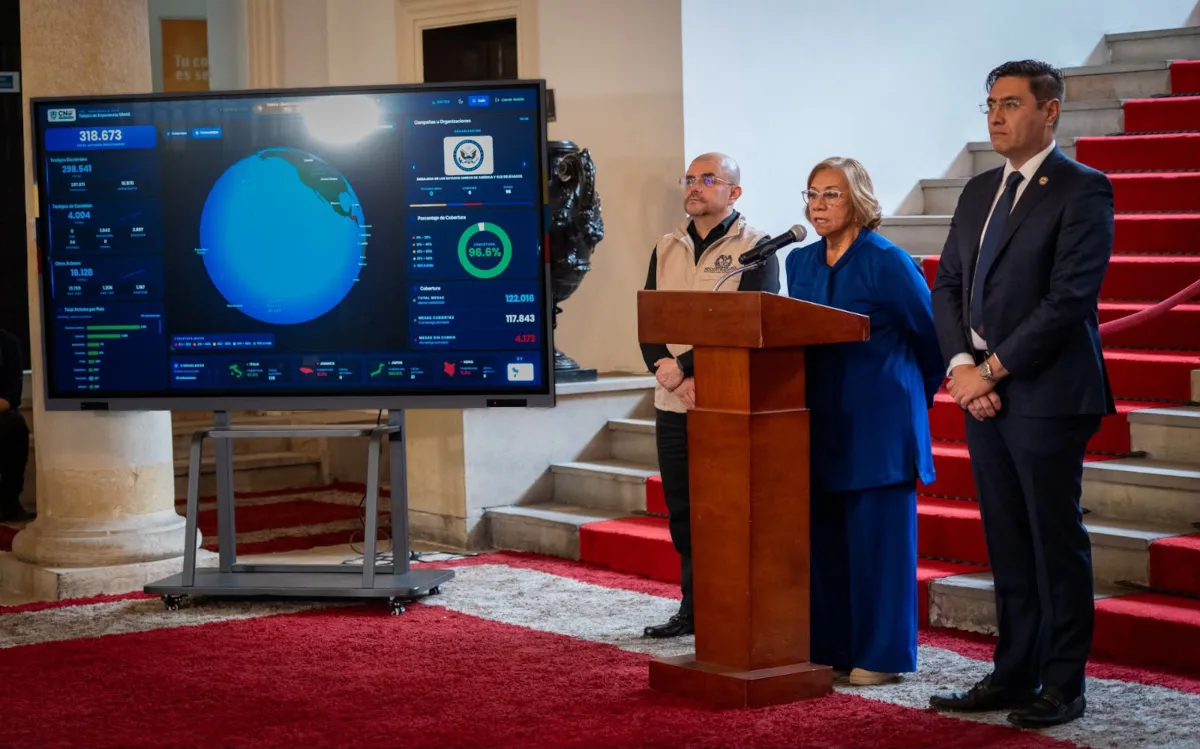 La Registraduría Nacional y las autoridades diplomáticas desplegaron operativos especiales para garantizar el normal desarrollo de las votaciones en el exterior. Los consulados han sido dotados con el material electoral necesario y se han establecido protocolos para asegurar la transparencia del proceso - Foto: Cancillería