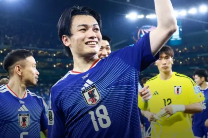 La imponente victoria catapultó a Japón al coliderato del Grupo F con cuatro unidades, empatando en puntos y diferencia de goles con la escuadra de Países Bajos - Foto: Federación Japonesa de Fútbol