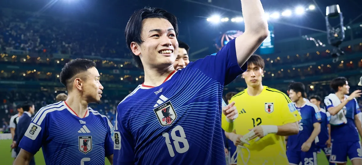 La imponente victoria catapultó a Japón al coliderato del Grupo F con cuatro unidades, empatando en puntos y diferencia de goles con la escuadra de Países Bajos - Foto: Federación Japonesa de Fútbol