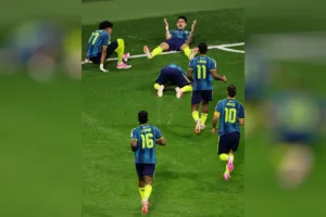 Apenas cinco minutos después, al 65 de juego, el extremo del Liverpool, Luis Díaz, disipó los ruidos de duda al protagonizar una brillante diagonal individual por el callejón izquierdo - Foto: FIFA