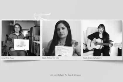 La producción, realizada a distancia entre Colombia y Massachusetts, reúne las historias de tres mujeres residentes en Bogotá: Aura Alicia Duque, Paula Melissa Corredor y Paleja Salguero - Imagen: Julieth Cabral