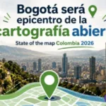 Uno de los aspectos más relevantes del encuentro será la realización de talleres especializados en técnicas de mapeo digital y trabajo de campo. Los participantes podrán utilizar herramientas como cámaras de 360 grados, drones y sistemas de georreferenciación, tecnologías que actualmente tienen aplicaciones en planeación territorial, gestión del riesgo y análisis urbano - Foto: Open Street Map Colombia