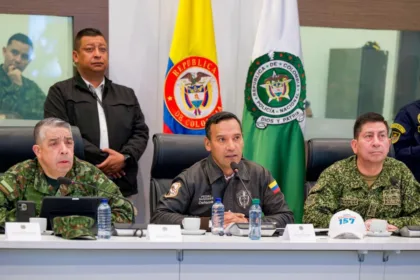 El ministro destacó que, pese a la gravedad del ataque, no se registraron militares ni policías heridos como consecuencia de la acción violenta - Foto: Ministerio de Defensa