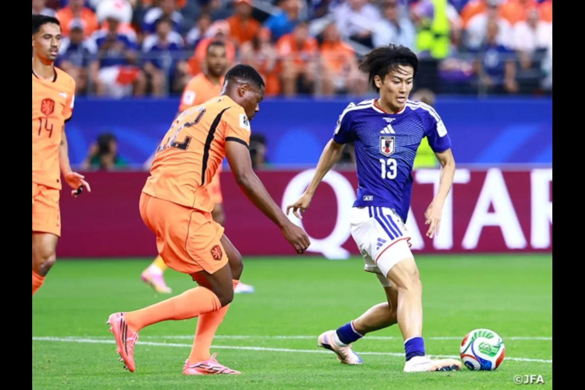 Ante un marco pletórico de 69.285 espectadores en las tribunas, las selecciones de Países Bajos y Japón firmaron un vibrante empate 2-2 en el que fue considerado uno de los duelos más atractivos de la primera fase - Foto: X/@jfa_samuraiblue