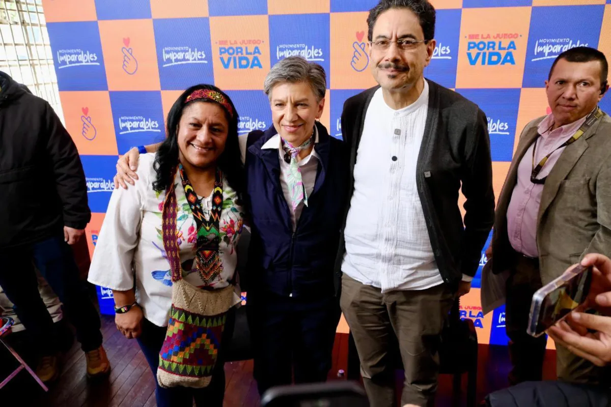 López aclaró que su decisión no constituye una adhesión incondicional ni un ingreso formal a la coalición de Cepeda. La exmandataria definió su apoyo como un "voto de confianza" basado en la trayectoria democrática del candidato y en la necesidad de preservar los principios de la Constitución de 1991 - Foto: X/@IvanCepedaCast