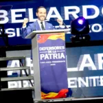 Durante el acto oficial, el registrador delegado para lo electoral, Jaime Hernando Suárez, dio lectura a la resolución mediante la cual se declaró "electo al ciudadano Abelardo Gabriel de la Espriella Otero" como presidente de Colombia para el período 2026-2030. La ceremonia marcó el cierre formal del proceso electoral presidencial - Foto: Archivo/Mauricio Vanegas