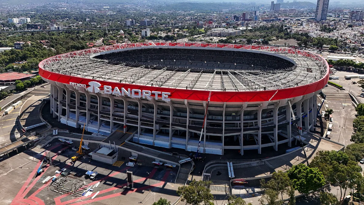 El estadio con mayor capacidad será el Estadio Ciudad de México, conocido internacionalmente como Estadio Azteca, con 80.824 espectadores. El recinto albergará el partido inaugural del torneo y se convertirá en el primero de la historia en recibir encuentros de tres Copas del Mundo - Foto: Archivo/ProtoplasmaKid