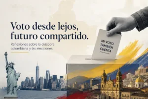 Pero votar desde la distancia también exige responsabilidad. La nostalgia no puede ser el único lente para decidir el futuro de quienes siguen enfrentando, todos los días, las consecuencias de cada gobierno, de cada política pública, de cada promesa incumplida y de cada discurso que se instala como verdad - Imagen: Julieth Cabral