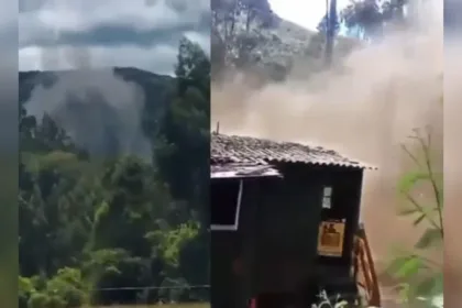 Los primeros reportes técnicos indican que la explosión habría estado asociada a una acumulación de gas metano, una sustancia presente en este tipo de explotaciones subterráneas de carbón - Foto: Captura Vídeo Redes Sociales