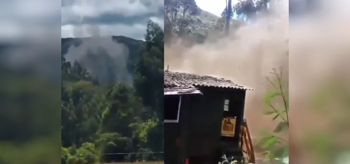 Los primeros reportes técnicos indican que la explosión habría estado asociada a una acumulación de gas metano, una sustancia presente en este tipo de explotaciones subterráneas de carbón - Foto: Captura Vídeo Redes Sociales