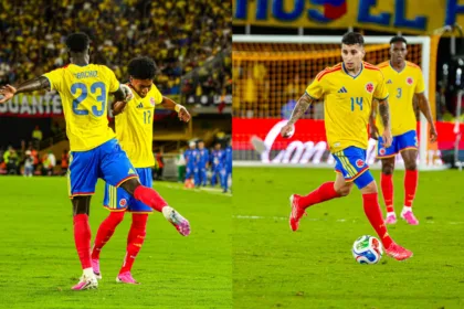 La noche estuvo marcada por un ambiente de fiesta, optimismo y esperanza entre los miles de aficionados que acudieron para brindar su respaldo al combinado nacional - Foto: Federación Colombia de Fútbol