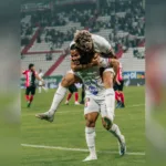 Once Caldas protagonizó la actuación más contundente de la jornada al golear 5-1 a Cúcuta en el estadio Palogrande. Jefry Zapata, Andrés Roa, Michael Barrios, Mateo Zuleta y Dayro Moreno marcaron para el conjunto de Manizales, que terminó como primer líder del campeonato gracias a su diferencia de gol. Lucas Ríos descontó para el equipo visitante - Foto: Once Caldas