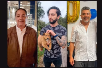 Los colombianos identificados por sus familiares son Héctor Eduardo Romero Ramírez, de 53 años; Luis Eduardo Romero Jiménez, de 30 años; y Mauricio Patiño Gallego, de 62 años. Los tres permanecen detenidos desde julio de 2025, por lo que completan cerca de un año privados de la libertad mientras avanzan las investigaciones en su contra - Foto: Familia Romero