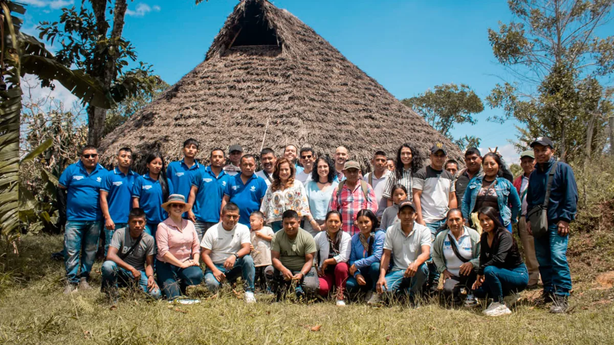 Actualmente, 32 firmantes de paz habitan en el Resguardo Indígena Munchique Los Tigres y participan de manera activa en la vida comunitaria. Su presencia se ha consolidado mediante la construcción de proyectos de vida y la participación en diferentes espacios sociales y organizativos del territorio - Foto: Agencia para la Reincorporación y Normalización (ARN)