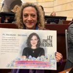 La ley lleva el nombre de la periodista Jineth Bedoya Lima, quien fue secuestrada, torturada y víctima de violencia sexual el 25 de mayo de 2000, cuando adelantaba una investigación periodística relacionada con hechos ocurridos en la cárcel La Modelo de Bogotá - Foto: Senado