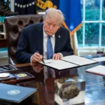 La nueva cooperación coincide además con la incorporación que el Gobierno colombiano anunció al Escudo de las Americas, una iniciativa impulsada por la administración Trump para fortalecer la cooperación regional contra organizaciones vinculadas al narcotráfico. De la Espriella había presentado a Colombia como un actor central de esa estrategia - Foto: The White House