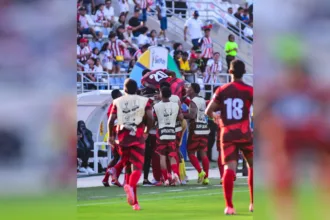 La clasificación se definió desde el punto penal y Barranquilla se impuso 5-3, con lo que eliminó al equipo rojiblanco - Foto: Afo Suárez/Barranquilla FC