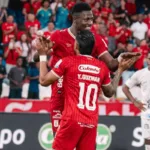 Continuando con los marcadores abultados, América de Cali venció 7-0 a Boyacá Chicó, dejando maltrecho al equipo boyacense que lucha por no descender - Foto: América de Cali