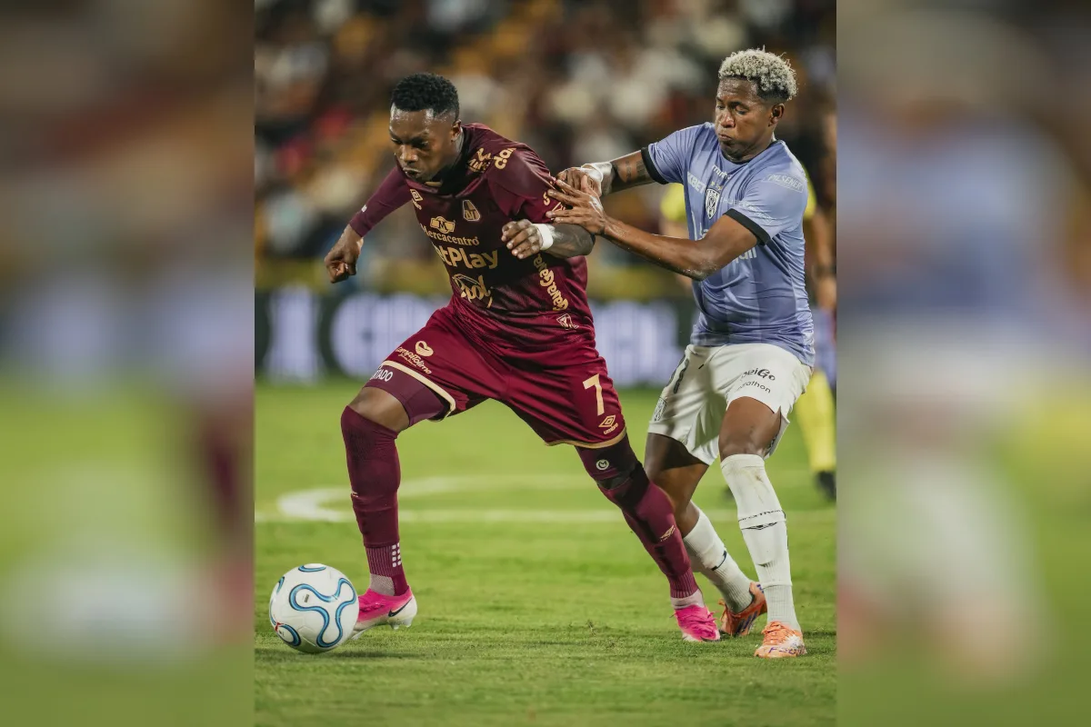 Con el 0-1 en contra, Deportes Tolima quedó obligado a buscar la remontada en el partido de vuelta para mantenerse en la Copa Libertadores, mientras Independiente del Valle viajará a Ecuador con una ventaja mínima, pero valiosa, después de imponerse como visitante en Ibagué - Foto: Deportes Tolima
