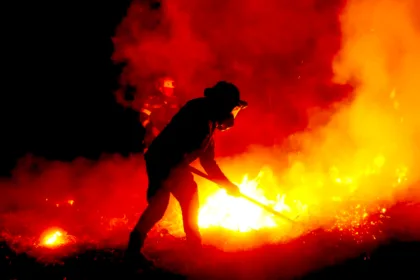 La situación en Tolima también mantiene activos incendios en Líbano, en la vereda Campo Alegre; Coello, en los sectores de Potrerillo, Caimital y Chaguala; y Guamo, en Las Mercedes y El Jardín - Foto: Gobernación de Tolima