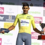 Con la cancelación de las etapas restantes, la clasificación general quedó definida después de la quinta jornada. El título fue para Diego Camargo, del Team Medellín EPM, quien había asumido el liderato precisamente tras ganar la etapa disputada entre Ibagué y el Alto del Sifón - Foto: Fedeciclismo