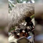 La controversia surgió después de que circularan fotografías y videos en los que se veía al funcionario en la playa. Las imágenes fueron interpretadas por críticos del Gobierno como una señal de que el ministro estaba de vacaciones mientras el país todavía enfrentaba las consecuencias del desastre - Foto: Redes Sociales