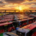 En materia tecnológica, los buses cuentan con cámaras interiores y exteriores, monitoreo de puntos ciegos, wifi, puertos USB, pantallas informativas, sistema de audio y telemetría para hacer seguimiento al funcionamiento de los vehículos desde el Centro de Control - Foto: Transmilenio