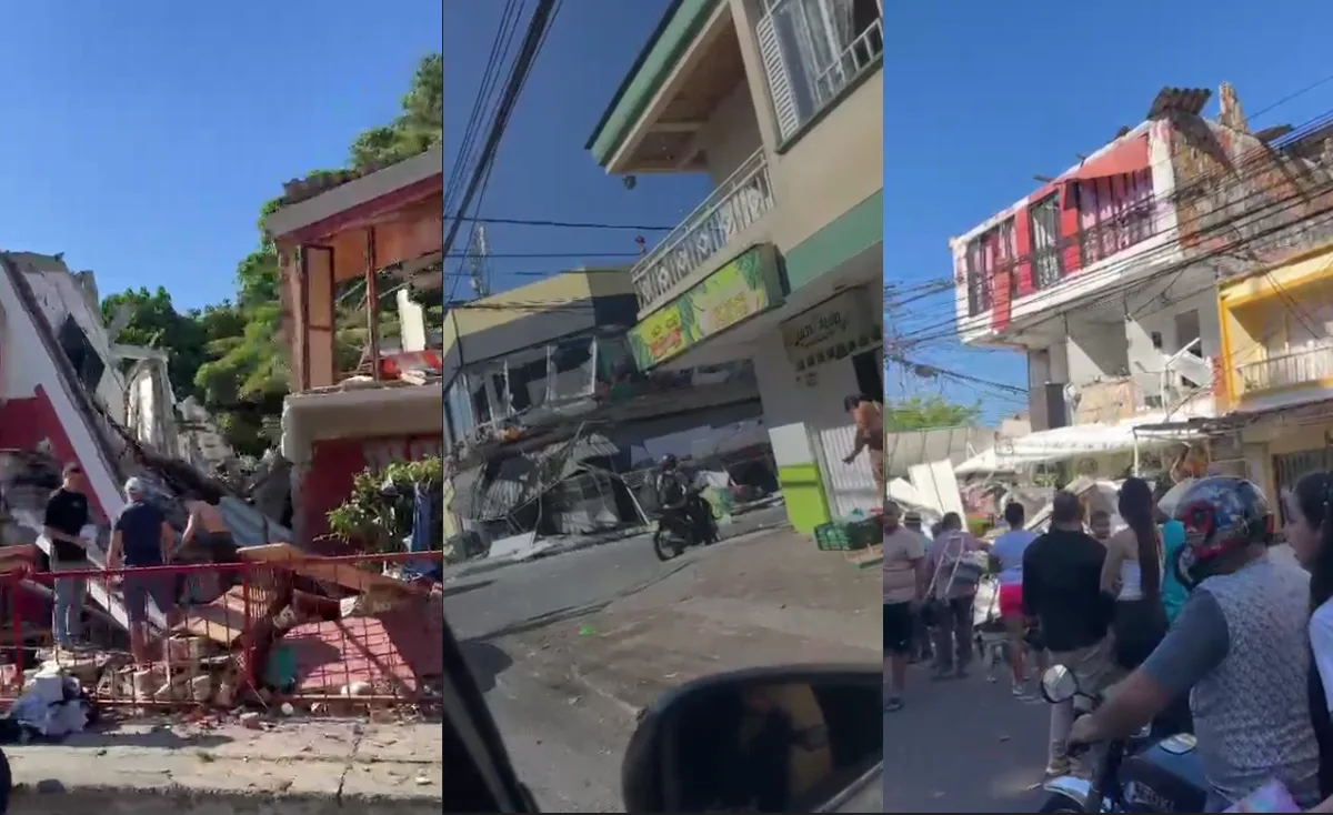 Reportes ciudadanos hablan de afectaciones en el sector de la ciudadela Cuba, uno de los más densamente poblados de la capital risaraldense. También se habla de daños materiales en el centro de la ciudad - Foto: Cortesía