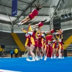 La entidad resaltó que el porrismo ha experimentado un crecimiento sostenido en Bogotá gracias al trabajo conjunto entre clubes, entrenadores, instituciones educativas y familias, lo que ha permitido consolidar procesos de formación deportiva desde edades tempranas - Foto: IDRD