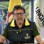 El director de la UNGRD, Javier Pava, explicó que la declaratoria de alerta naranja implica que las autoridades del nivel local, departamental y nacional permanezcan en estado de alerta y suministren información oportuna a las comunidades ubicadas en las zonas cercanas al volcán - Foto: UNGRD