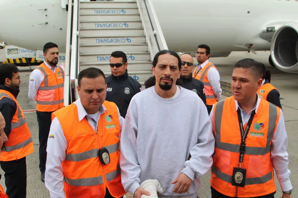 El fundador de DMG ya había permanecido en una cárcel de máxima seguridad. Después de regresar a Colombia en 2019, tras cumplir una condena en Estados Unidos, fue recluido en La Tramacúa, en Valledupar, donde permaneció cerca de cuatro años - Foto: Migración Colombia