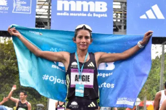 “Es importante volver a darle una victoria a Colombia y al Equipo Porvenir, siento que estoy de vuelta”, expresó la atleta después de conquistar el primer lugar - Foto: Archivo/Equipo Porvenir