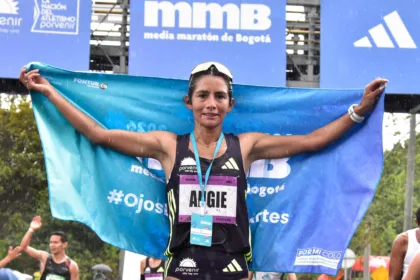 “Es importante volver a darle una victoria a Colombia y al Equipo Porvenir, siento que estoy de vuelta”, expresó la atleta después de conquistar el primer lugar - Foto: Archivo/Equipo Porvenir