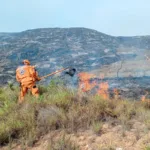 En Norte de Santander, el municipio de Ábrego registra un incendio en la vereda Berlín. La emergencia es atendida por el cuerpo de bomberos municipal y la Defensa Civil, mientras se evalúa la necesidad de apoyo aéreo - Foto: X/@DefensaCivilCo