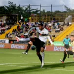 La jornada continuó el 6 de septiembre en el estadio Metropolitano de Techo de Bogotá, donde Internacional de Bogotá y Águilas Doradas empataron 2-2 - Foto: Ronald Cano