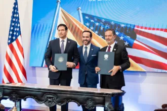 El encuentro fue presentado por ambos gobiernos como un nuevo momento en la relación entre Colombia y Estados Unidos. La seguridad y la lucha contra el narcotráfico ocuparon un lugar central en las conversaciones, pero la agenda también incorporó asuntos estratégicos relacionados con minerales críticos y energía nuclear para uso civil - Foto: Cancillería