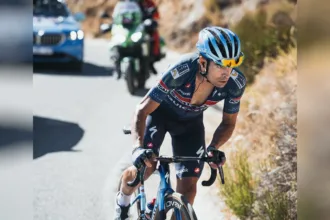 Para Landa fue su quinta victoria en una gran vuelta y la segunda de su carrera en La Vuelta, después de la conseguida en 2015. El triunfo también puso fin a una larga espera: no ganaba una etapa en una de las tres grandes desde el Giro de Italia de 2017 - Foto: Vuelta a España