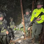 El depósito estaría relacionado, según la investigación, con las actividades logísticas del Frente Juan Fernando Porras Martínez, particularmente en los municipios de Sardinata y Tibú - Foto: Policía Nacional