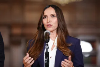 El presidente Abelardo De La Espriella había anunciado la designación de Sandoval el 25 de agosto de 2026. La presentación de la gerente para Bogotá se enmarcó en el propósito de articular proyectos de la capital con el Gobierno nacional y establecer un mecanismo de coordinación entre las autoridades nacionales y distritales - Foto: Presidencia