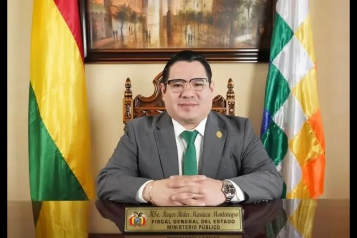Mariaca fue detenido el 30 de septiembre durante un operativo policial que alcanzó también a otros funcionarios del Ministerio Público. Las autoridades bolivianas anunciaron la captura de 14 personas y presentaron el procedimiento como una operación contra una presunta estructura dedicada a proteger actividades de narcotráfico - Foto: Fiscalía de Bolivia