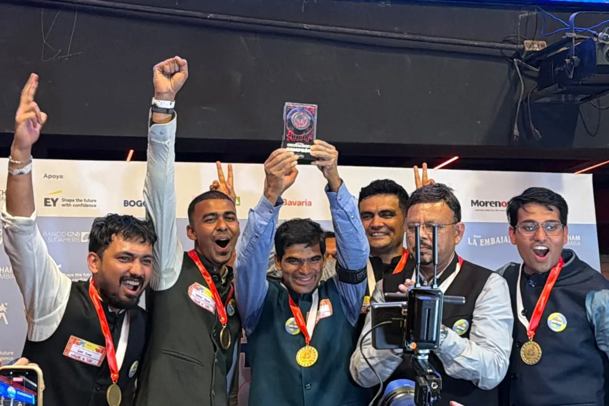 El bicampeonato de India también tiene un componente particular: el equipo volvió a ganar un torneo disputado en la capital colombiana y frente a representantes del país donde el tejo tiene sus principales raíces históricas. La delegación india destacó la posibilidad de jugar en Colombia como una forma de acercamiento entre culturas - Foto: Embajada de la India