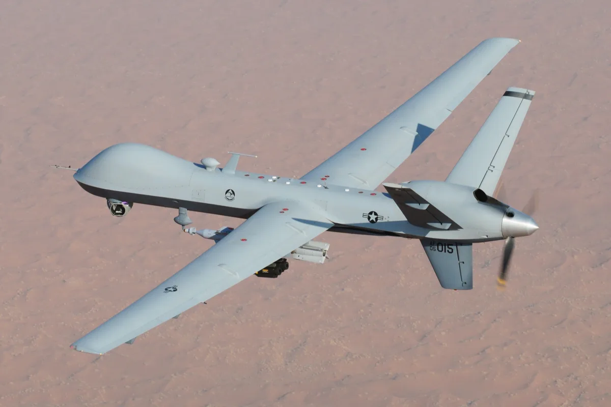 Los MQ-9 Reaper son aeronaves militares no tripuladas fabricadas por General Atomics Aeronautical Systems. Se utilizan para misiones de inteligencia, vigilancia y reconocimiento, y tienen capacidad para realizar ataques de precisión cuando cuentan con el armamento y la configuración correspondientes - Foto: Archivo/ Lt. Col. Leslie Pratt