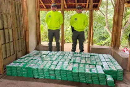 La caída más pronunciada corresponde al periodo comprendido entre el 7 de agosto y el 19 de septiembre de 2026. De acuerdo con cifras divulgadas sobre ese intervalo, se incautaron 63.310 kilos de cocaína, un 47 % menos que en el periodo equivalente de 2025. El resultado contrasta con el acumulado de enero a agosto, cuya disminución fue mucho menor - Foto: Archivo/Policía Nacional