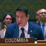 «El Acuerdo de Paz de 2016 no es un modelo para el mundo», afirmó el embajador ante los integrantes del Consejo de Seguridad. Su intervención se produjo en el marco de la discusión sobre la continuidad de la presencia de Naciones Unidas en el seguimiento al proceso de implementación - Foto: Naciones Unidas